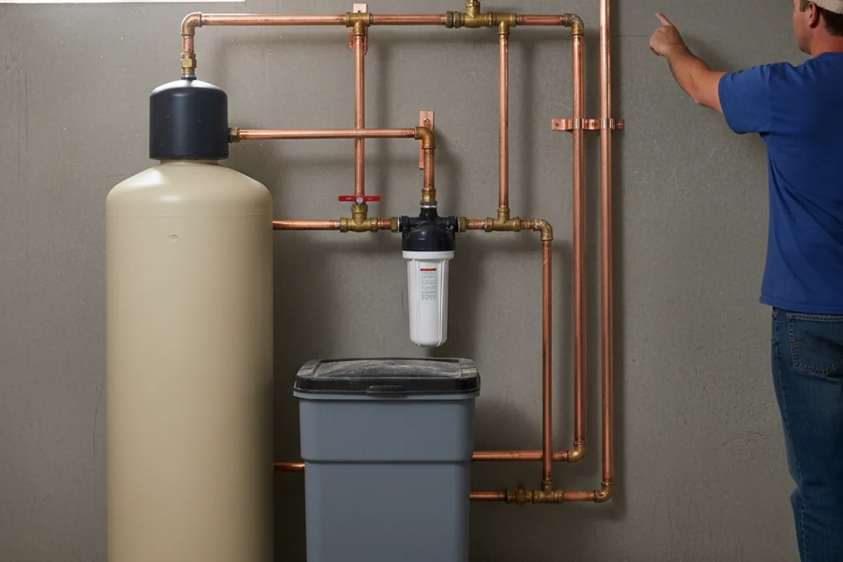 Whole-house water treatment system installed in Lake Butler